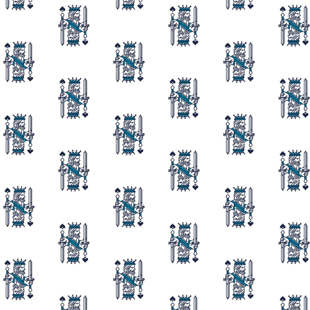 King of Spades Print Short Sleeve Polo – 94170 (Modern Fit)