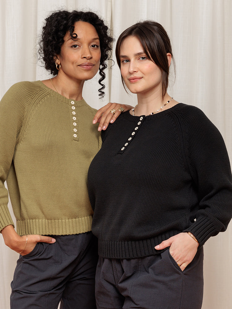 River Henley Sweater